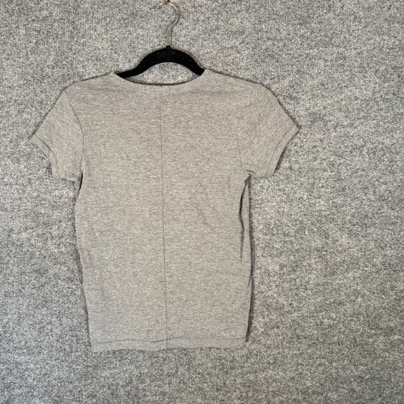 Rag & Bone Shirt Womens XS Gray Crewneck Short Sleeve Tshirt Normcore Capsule - Picture 8 of 8